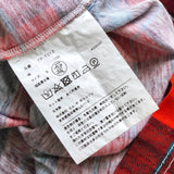 トリコ コム デ ギャルソン フリル タータンチェック 長袖トップス ロンT レッド - NEWSED