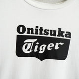 オニツカタイガー ロゴ Tシャツ ホワイト - NEWSED