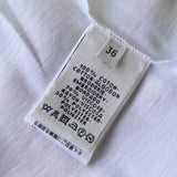 エルメス ロゴ 刺繍 ポケット Tシャツ ホワイト - NEWSED