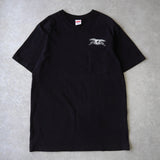 シュプリーム アンチヒーロー イーグル ポケット Tシャツ ブラック - NEWSED