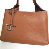 トッズ Tタイムレス レザー 2way ハンドバッグ ショルダーバッグ ブラウン - NEWSED