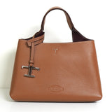 トッズ Tタイムレス レザー 2way ハンドバッグ ショルダーバッグ ブラウン - NEWSED