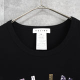 セリーヌ ロゴ Tシャツ カットソー 半袖トップス レディース ブラック - NEWSED