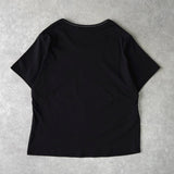 バーバリー ラインストーン ロゴ Tシャツ ブラック レディース - NEWSED