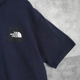 ザ ノースフェイス ロゴ Tシャツ ネイビー - NEWSED