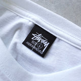 ステューシー 両面プリント Tシャツ ホワイト タグ付き未使用品 - NEWSED