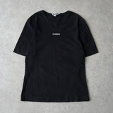 ジルサンダー ロゴ Tシャツ ブラック - NEWSED