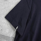 ジルサンダー ロゴパッチ Tシャツ ネイビー - NEWSED