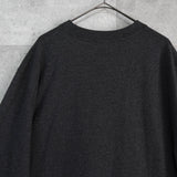 アミパリ アミパリス ハートロゴ ワッペン オーバーサイズ Tシャツチャコールグレー - NEWSED