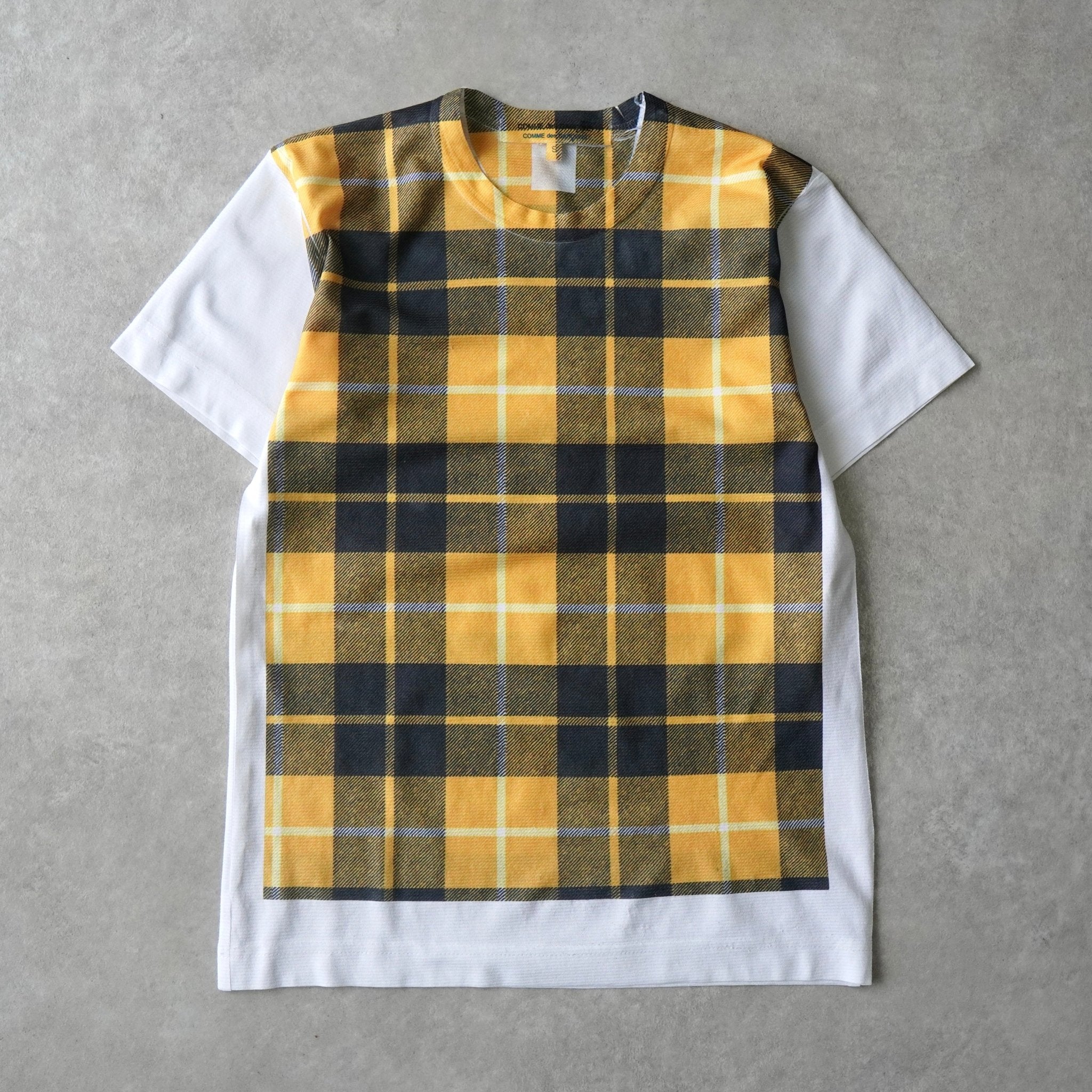 コムデギャルソン 今期AW新品未使用 チェック柄半袖Tシャツ t-5473109.jpg?v=1752391232