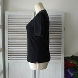 ジルサンダー ロゴ Tシャツ ブラック - NEWSED