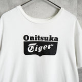 オニツカタイガー ロゴ Tシャツ ホワイト - NEWSED
