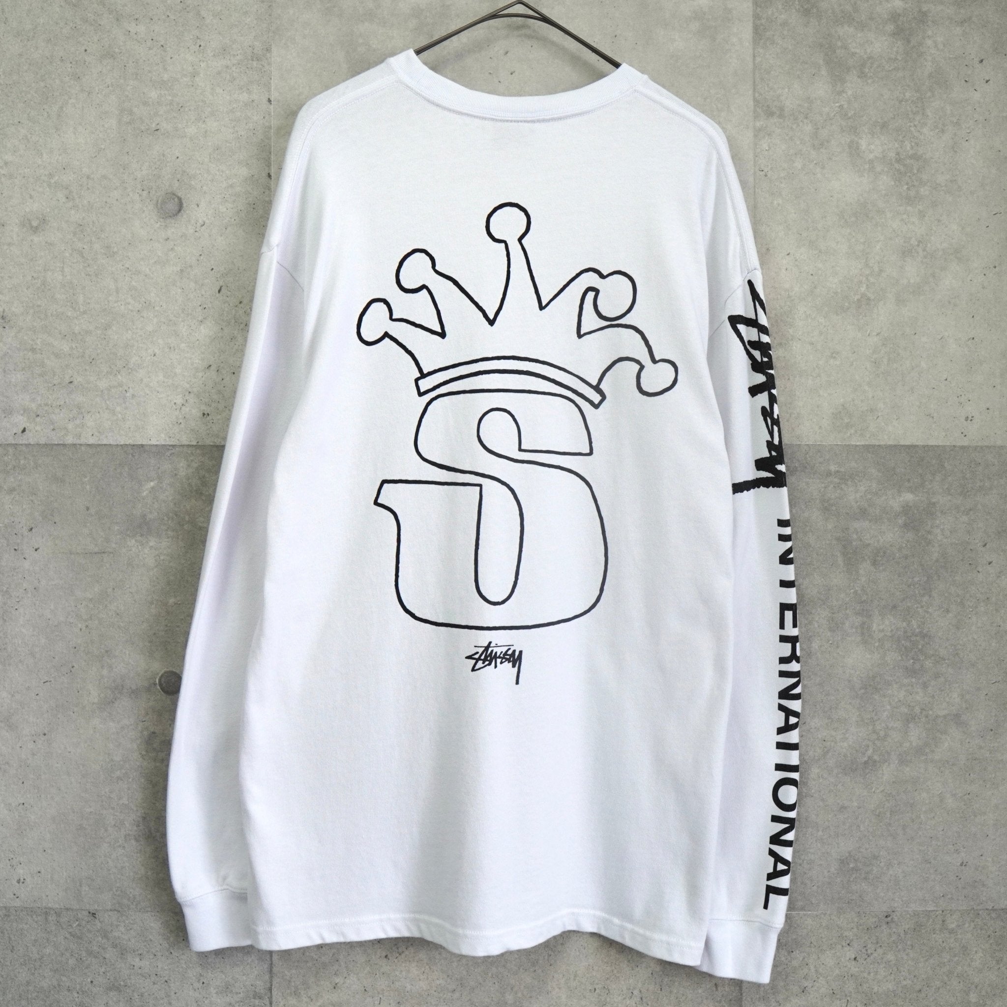 00ｓ銀タグ★USA製ステューシーパーカー SSリンク ゆるダボ くすみカラー 00s Old Stussy ステューシー／銀タグ・Made in USA・SSリンク