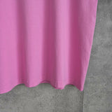 バレンシアガ ロゴ ダメージ加工 オーバーサイズ Tシャツ ピンク - NEWSED