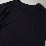 エムエムシックス メゾンマルジェラ オーバーサイズ ポケット Tシャツ ブラック - NEWSED