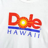 ドール ハワイ 企業 ロゴ Tシャツ ホワイト - NEWSED