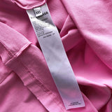 バレンシアガ ロゴ ダメージ加工 オーバーサイズ Tシャツ ピンク - NEWSED