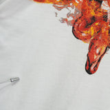 マルセロ バーロン 両面プリント Tシャツ ホワイト - NEWSED