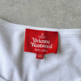 ヴィヴィアン ウエストウッド レッドレーベル オーブ Tシャツ ホワイト レディース - NEWSED