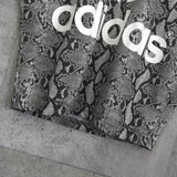 アディダス × ハイク ビッグ トレフォイルロゴ パイソン柄 フレンチスリーブ Tシャツ カーキ レディース - NEWSED