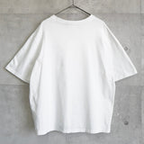 アミ パリス ハート ロゴ 刺繍 ラージフィット Tシャツ トップス ホワイト L〜XL相当 - NEWSED