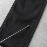 ディーゼル TEPPHAR ブラック コーティング ストレッチ デニム - NEWSED