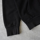 ステューシー USA製 ロゴ 刺繍 パーカー ブラック - NEWSED