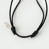 ヴァレンティノ Vロゴ シグネチャー ブレスレット シルバー ブラック - NEWSED