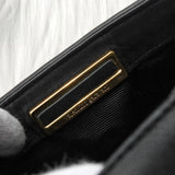 ヴァレンティノ Vステッチ レザー ショルダーバッグ ブラック - NEWSED