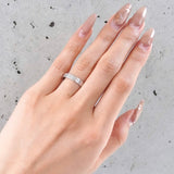 エルメス キリム 指輪 リング WG 750 18K シルバー 箱付き 51サイズ / 10.5号 - NEWSED