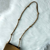 ジルサンダー タングル スモール レザー ショルダーバッグ ブラウン