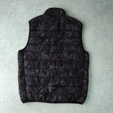 ポロ ラルフローレン カモ柄 ダウンベスト ブラック / グレー