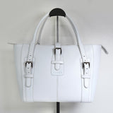 ロエベ レザー トートバッグ ホワイト