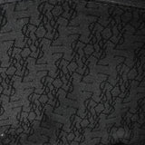 イヴサンローラン ヴィンテージ YSLロゴ レザー ラウンド ショルダーバッグ ブラック - NEWSED