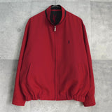 イヴ サンローラン ヴィンテージ YSLロゴ ブルゾン レッド - NEWSED