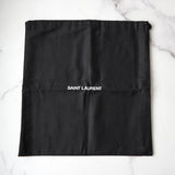 イヴサンローラン YSLロゴ レザー 二つ折り財布 ブラック 箱付き - NEWSED