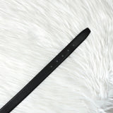 イヴサンローラン ヴィンテージ YSLロゴ シルバー金具 ベルト ブラック レディース - NEWSED