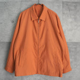 イヴ サンローラン ヴィンテージ YSLロゴ ブルゾン ジャケット オレンジ - NEWSED