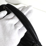 サンローラン カレッジ YSLロゴ レザー 2way ハンドバッグ チェーンショルダーバッグ ブラック - NEWSED