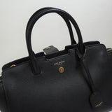 サンローラン ダウンタウンカバス YSLロゴ レザー 2way ハンドバッグ ショルダーバッグ ブラック - NEWSED