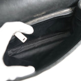 サンローラン カレッジ YSLロゴ レザー 2way ハンドバッグ チェーンショルダーバッグ ブラック - NEWSED