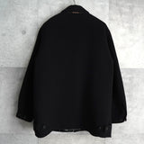 イヴ サンローラン ヴィンテージ YSLロゴ ウールジャケット ブラック メンズ - NEWSED