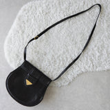 イヴ サンローラン ヴィンテージ YSLロゴ リザード ショルダーバッグ ブラック - NEWSED