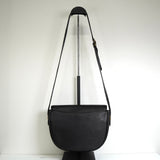 イヴサンローラン YSLロゴ レザー ショルダーバッグ ブラック - NEWSED