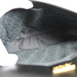 イヴサンローラン YSLロゴ レザー ショルダーバッグ ブラック - NEWSED