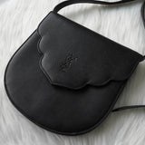 イヴサンローラン ヴィンテージ YSLロゴ レザー ショルダーバッグ ブラック - NEWSED