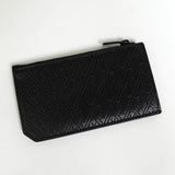 サンローラン YSLロゴ レザー フラグメントケース ブラック - NEWSED