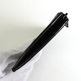 サンローラン YSLロゴ レザー フラグメントケース ブラック - NEWSED