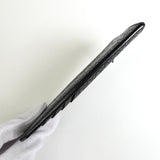 サンローラン YSLロゴ レザー フラグメントケース ブラック - NEWSED