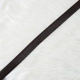 イヴサンローラン ヴィンテージ YSLロゴ シルバー金具 ベルト ブラウン レディース - NEWSED